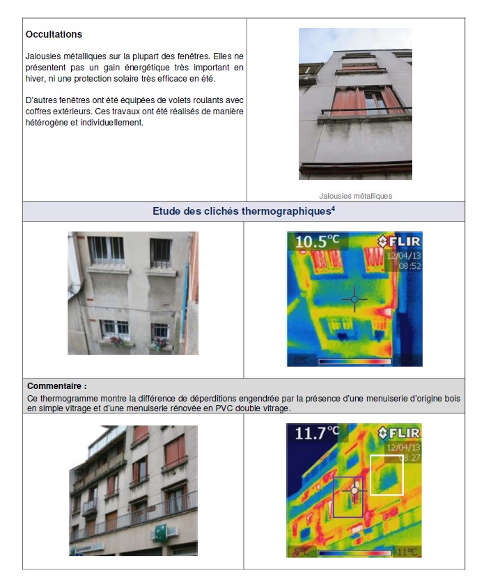DTG - analyse des déperditions à la caméra thermiques